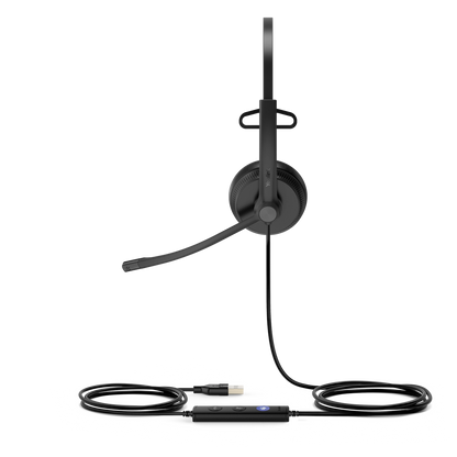 Yealink UH34 Mono USB A On-Ear Headset