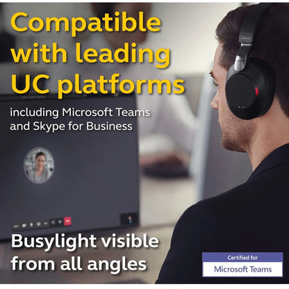 Jabra Evolve2 85, Link 380, MS, Stereo