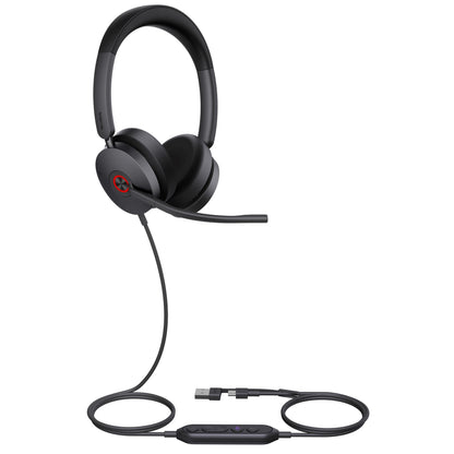 Yealink UH48 SE Stereo USB-C/A Wired ANC Headset (1308254) product photo